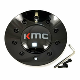 KMC Wheels KMC 677 CAP GLOSS BLACK