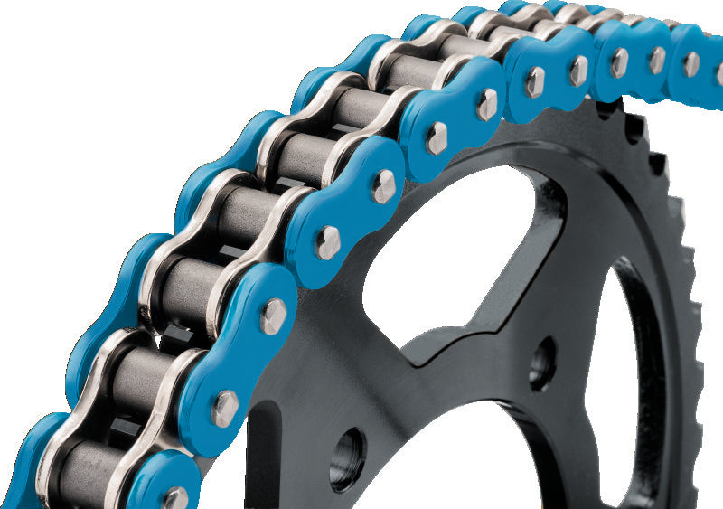 BikeMaster BMXR 530x150 O-Ring Chain — Blue High-Performance Motorcycle Drivetrain