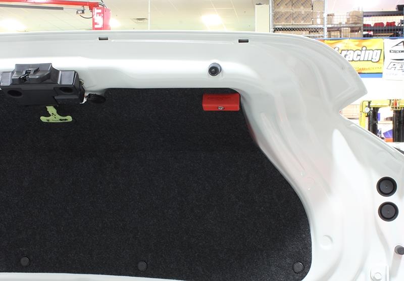 Perrin 13-20 & 2022 BRZ / 2022 Toyota GR86 / 17-20 Toyota 86 Trunk Handle - Red (Single Handle w/HW)