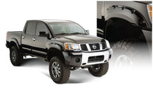 Cargar imagen en el visor de la galería, Bushwacker 04-15 Nissan Titan Pocket Style Flares 4pc 67.1/78.9/84/96in - Black