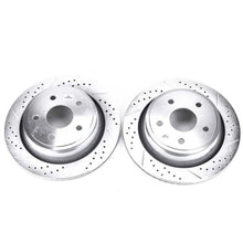 Cargar imagen en el visor de la galería, Power Stop 07-09 Chrysler Aspen Rear Evolution Drilled &amp; Slotted Rotors - Pair