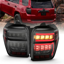 Cargar imagen en el visor de la galería, ANZO 2014-2020 Toyota 4Runner T.L Black Housing Smoke Lens Red Light Bar W/Sequential