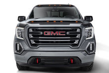 Cargar imagen en el visor de la galería, AVS 19-22 GMC Sierra 1500 Aeroskin Low Profile Hood Shield w/ Lights - Black