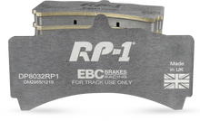 Load image into Gallery viewer, EBC Racing 1996 Lotus Elise (Series 1-3) RP-1 Race Front Brake Pads