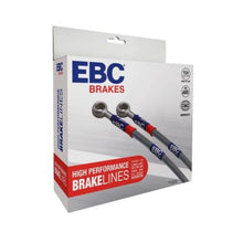 Load image into Gallery viewer, EBC 87-89 Ford Mustang (3rd Gen) 5.0L (w/o Dual Exhaust) Stainless Steel Brake Line Kit