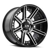 Load image into Gallery viewer, ION Type 149 20x9 / 8x165.1 BP / -12mm Offset / 125.2mm Hub Black/Machined Wheel