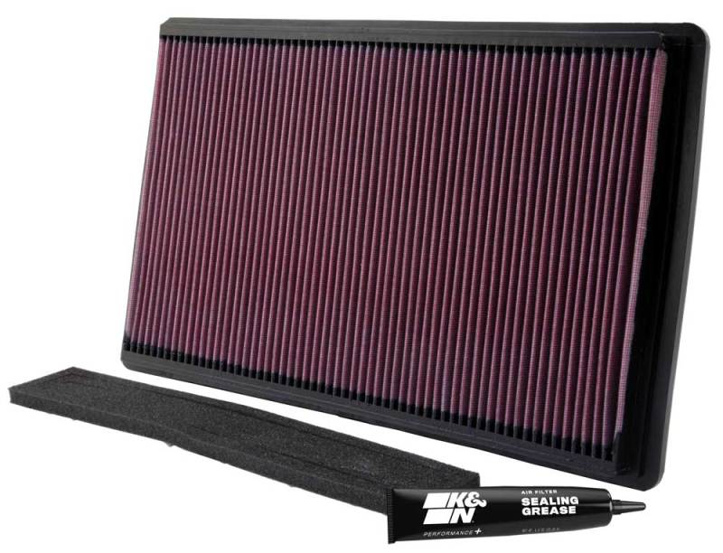 K&N Replacement Air Filter — Fits Corvette 5.7L 1990-1996, Firebird 5.7L 1996-1997