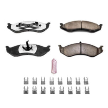 Cargar imagen en el visor de la galería, Power Stop 90-01 Jeep Cherokee Front Z36 Truck &amp; Tow Brake Pads w/Hardware