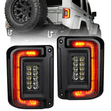 Cargar imagen en el visor de la galería, Luces traseras LED empotradas para Jeep Wrangler JK Oracle 07-17 - Tintadas VER GARANTÍA