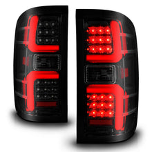 Cargar imagen en el visor de la galería, ANZO 15-19 Chevrolet Silverado 2500 HD/3500 HD LED Taillight w/ Sequential Black Housing/Smoke Lens