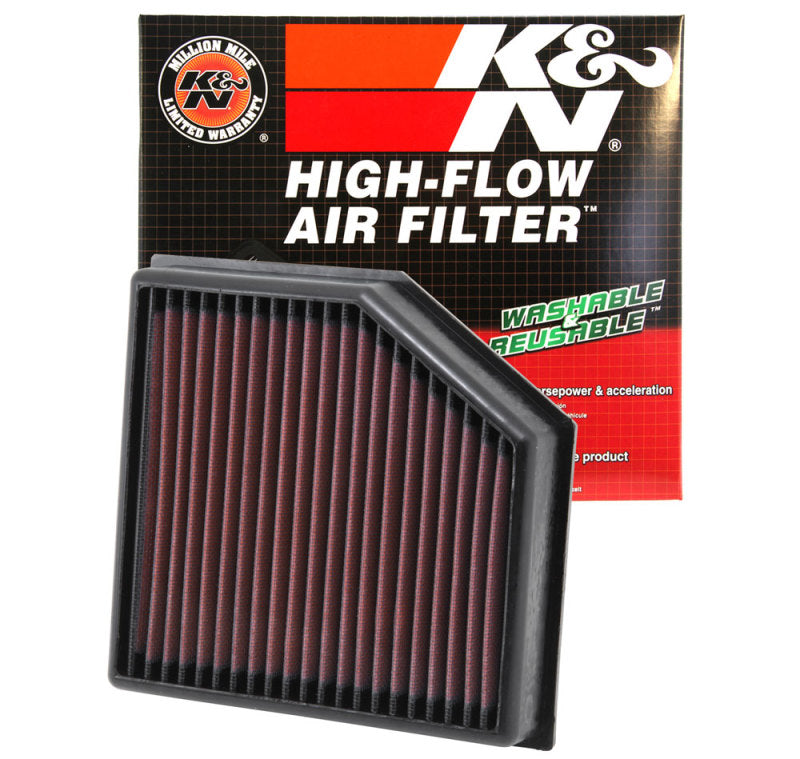 K&N Replacement Air Filter 33-2491 — Fits 2013-2016 Dodge Dart
