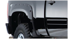 Cargar imagen en el visor de la galería, Bushwacker 07-13 Chevy Silverado 1500 Fleetside Pocket Style Flares 4pc 69.3in Bed - Black