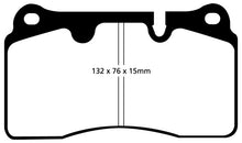 Cargar imagen en el visor de la galería, Pastillas de freno delanteras EBC 04-12 Aston Martin DB9 5.9 Redstuff