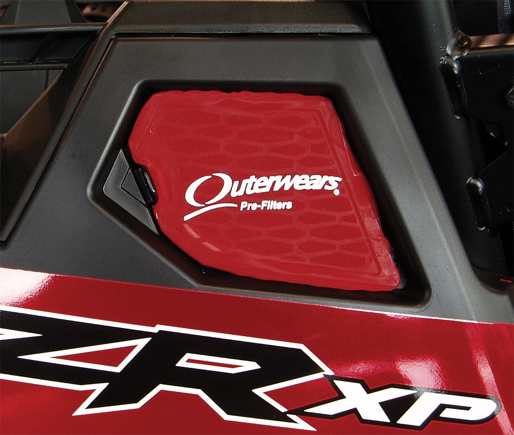 Outerwears Side Intake PRE-Filter RED (20-2712-03)