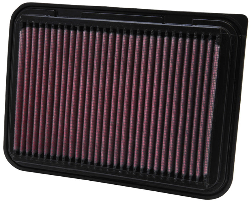 K&N 33-2360 Drop-In Air Filter — Fits 2007-2014 Toyota Corolla, Yaris, 2008-2016 Scion xD, 2009-2010 Pontiac Vibe