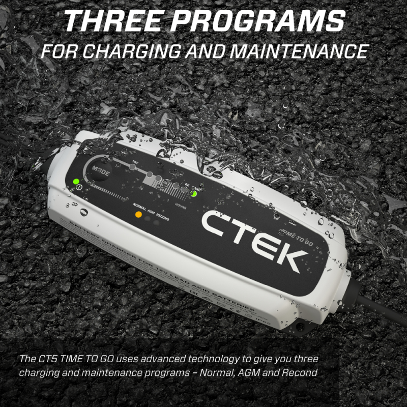 Cargador de batería CTEK - CT5 Time To Go - 4,3 A