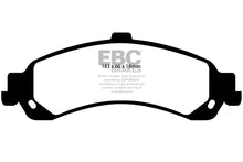 Cargar imagen en el visor de la galería, EBC 02 Cadillac Escalade 5.3 (PBR rear caliper) Yellowstuff Rear Brake Pads