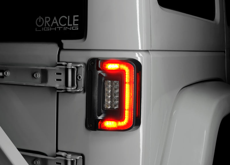 Luces traseras LED empotradas para Jeep Wrangler JK Oracle 07-17 - Tintadas VER GARANTÍA