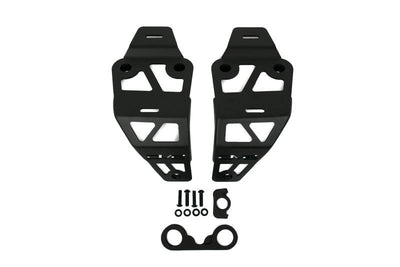 DV8 Offroad Dual Pod Light Mounts — Fits 2018-2025 Jeep Wrangler JL/Gladiator JT