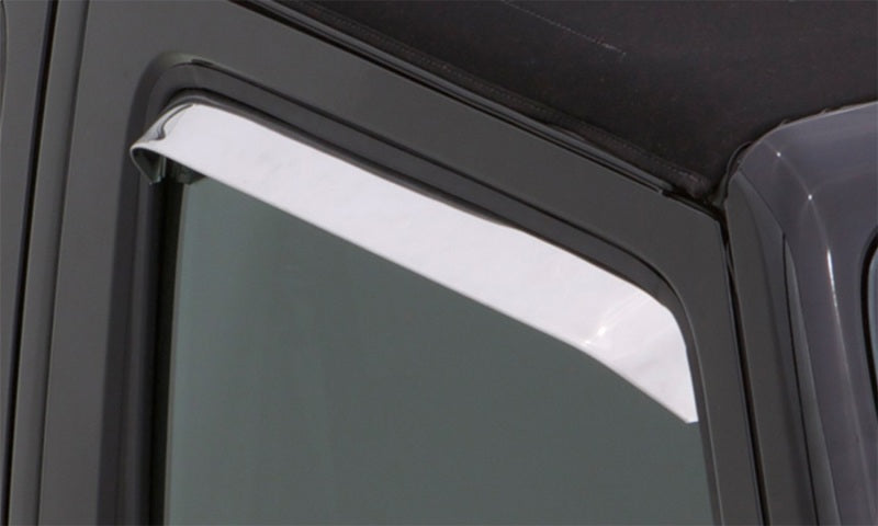 Deflectores de ventana para Volkswagen Fastback Ventshade AVS 62-74, 2 piezas, acero inoxidable