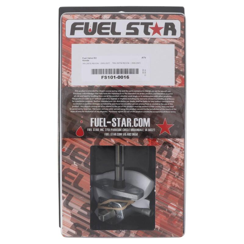 All Balls Racing All Balls Racing Fuel Valve Kit/ ea/ 1