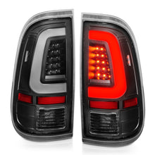 Cargar imagen en el visor de la galería, ANZO 2008-2016 Ford F-250 LED Taillights Black Housing Clear Lens (Pair)