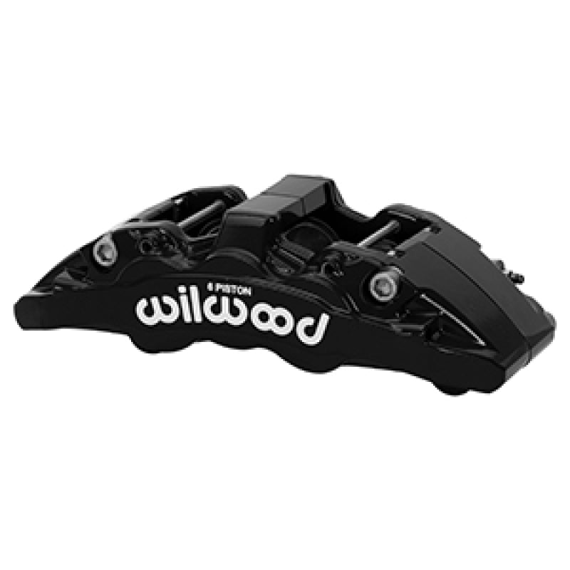 Wilwood Caliper AeroDM R/H Black w/ Logo 6.52in Piston 1.30in Disc