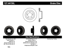 Cargar imagen en el visor de la galería, Rotor ranurado y perforado delantero izquierdo StopTech 07-09 Toyota Tundra / 08-09 Toyota Sequoia