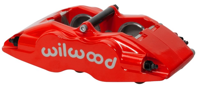 Wilwood Forged Superlite Brake Caliper — Red, 1.38in Pistons, 1.25in Disc