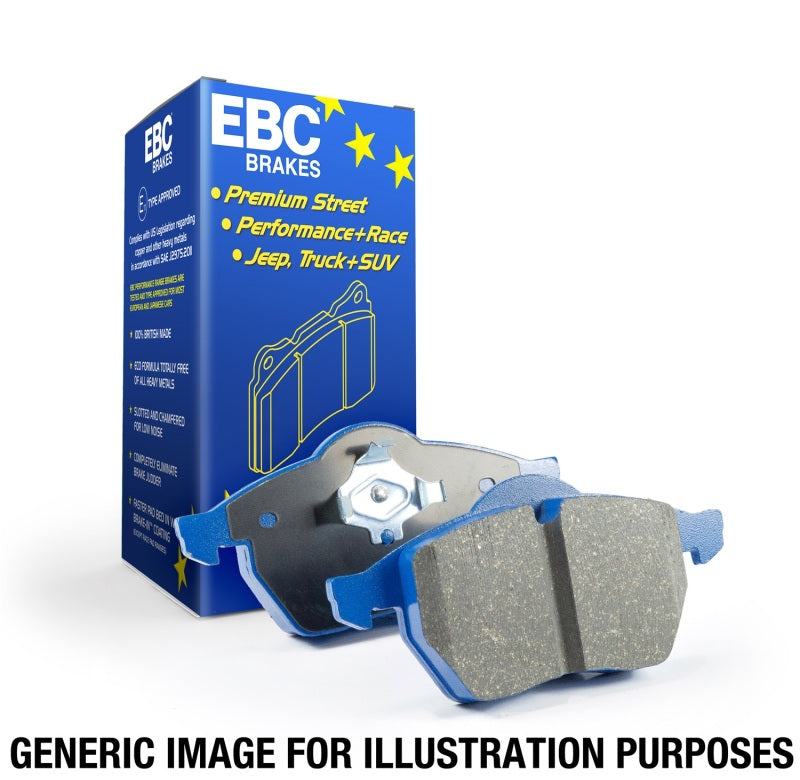 EBC 05-10 Ford Mustang 4.0 Bluestuff Rear Brake Pads