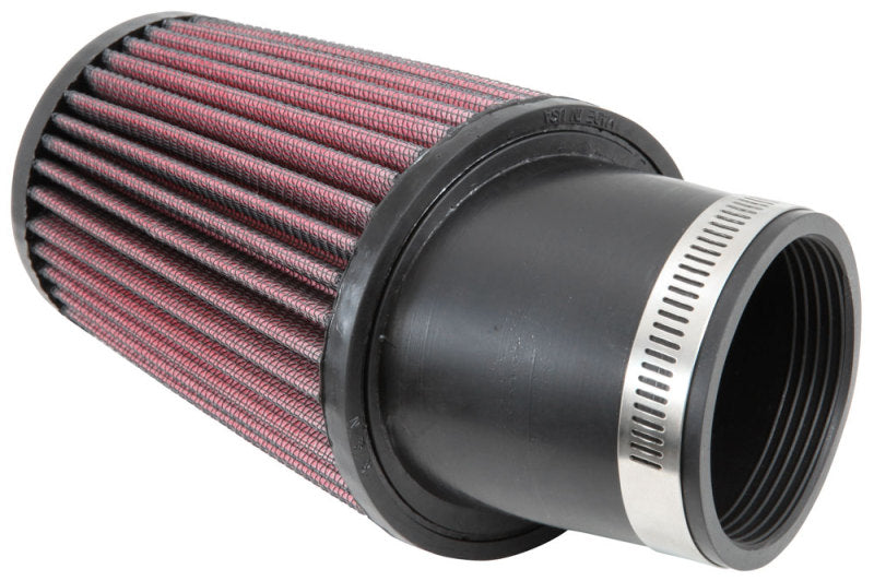 K&N Universal Round Tapered Air Filter - 3.75" OD, 2.438" ID, 2" Angled Flange, 5" H