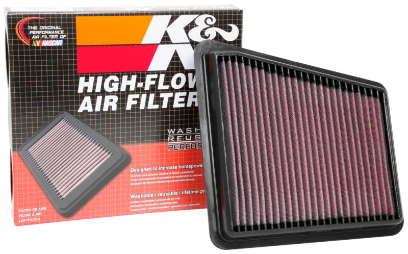K&N Replacement Air Filter 33-5073 — Fits 2018-2023 Kia Stinger & Genesis G70