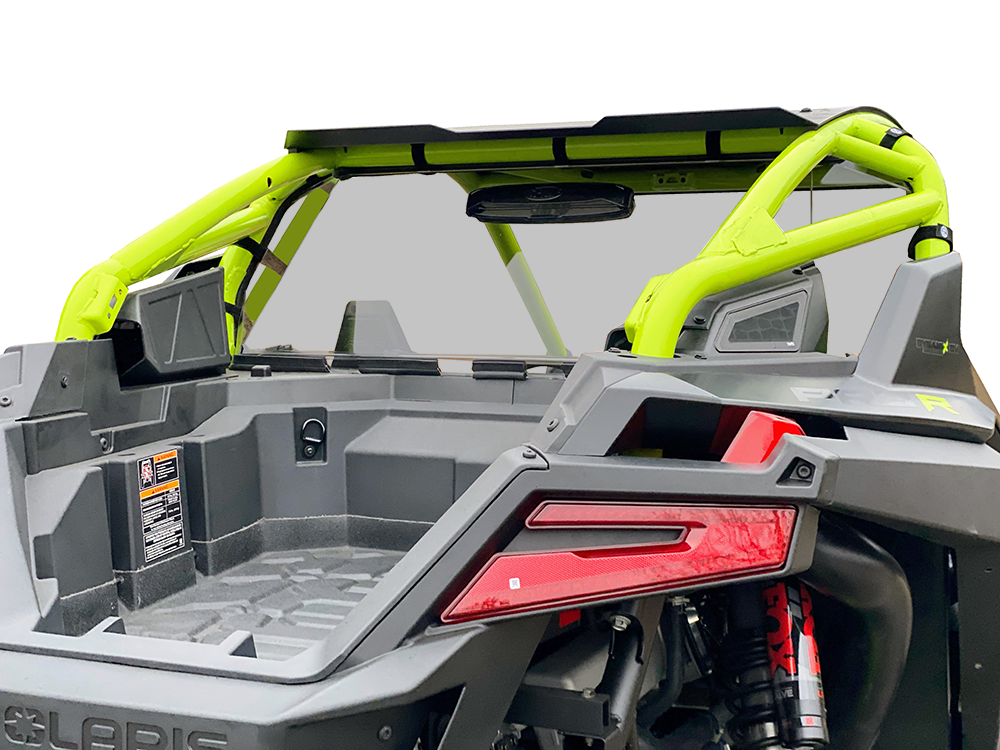 Spike Rear Vented Windshield Tinted Polaris PRO-R (78-4500-R-T)