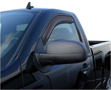 Cargar imagen en el visor de la galería, AVS 07-13 Chevy Silverado 1500 Standard Cab Ventvisor In-Channel Window Deflectors 2pc - Smoke