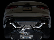 Cargar imagen en el visor de la galería, AWE Tuning 19-23 Audi C8 S6/S7 2.9T V6 AWD Track Edition Exhaust - Diamond Black Tips