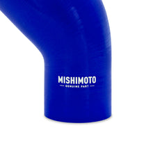 Load image into Gallery viewer, Mishimoto Silicone Reducer Coupler 45 Degree 2.5in to 3.25in - Blue