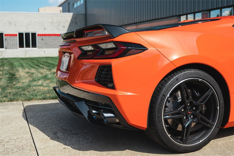 Escape Corsa 2020 Corvette C8 Xtreme Cat-Back de 3 pulgadas, puntas cuádruples negras de 4,5 pulgadas: elimina la válvula AFM de serie