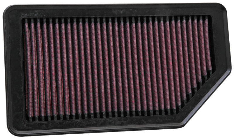 K&N Replacement Air Filter 10.625in L x 5.75in W x 1in H — Fits Hyundai Accent, Veloster, Kia Rio, Soul