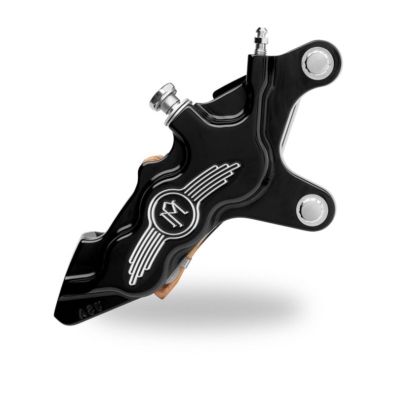 Performance Machine Front 6-Piston Differential Bore Caliper - Contrast Cut