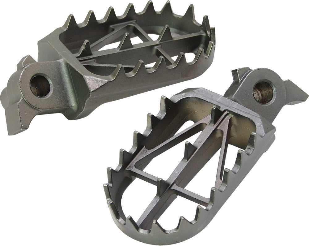 DRC Wide Footpegs Black Chrome (Z48-02-534)