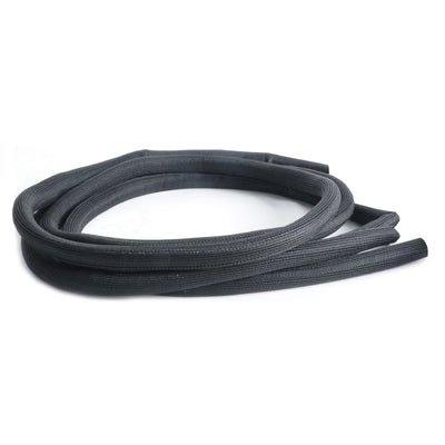 DEI Easy Loom Split Wire Sleeve 25mm x 10ft Black — Universal Cable Management