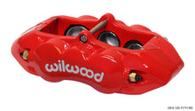 Cargar imagen en el visor de la galería, Wilwood Caliper-D8-6 R/H Front Red 1.88/1.38/1.25in Pistons 1.25in Disc