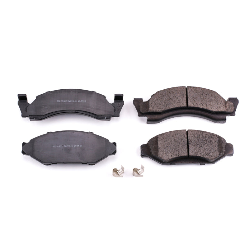 Power Stop 1974 American Motors Ambassador Front Z17 Evo Ceramic Brake Pad w/Hardware