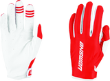 Answer Ascent Glove Red/White Youth - Medium