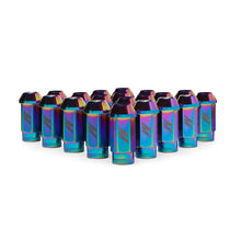 Cargar imagen en el visor de la galería, Mishimoto Aluminum Locking Lug Nuts M12x1.25 20pc Set Neo Chrome