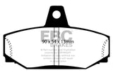 EBC 83-90 Volvo 760 2.3 Turbo (ABS) (Girling) Ultimax2 Rear Brake Pads