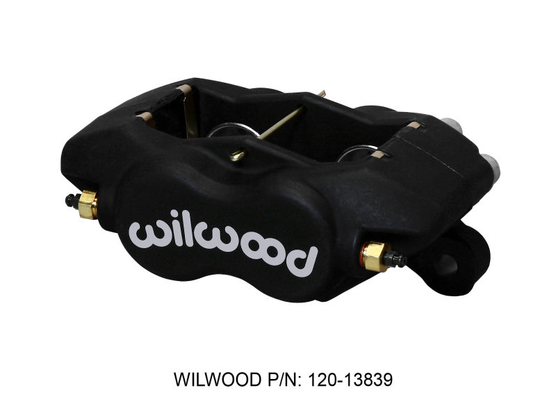 Wilwood Forged Dynalite Internal Caliper - 4 Piston 1.38in Pistons, .81in Disc Width