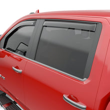 Cargar imagen en el visor de la galería, EGR 2019 Chevy 1500 Crew Cab In-Channel Window Visors - Dark Smoke