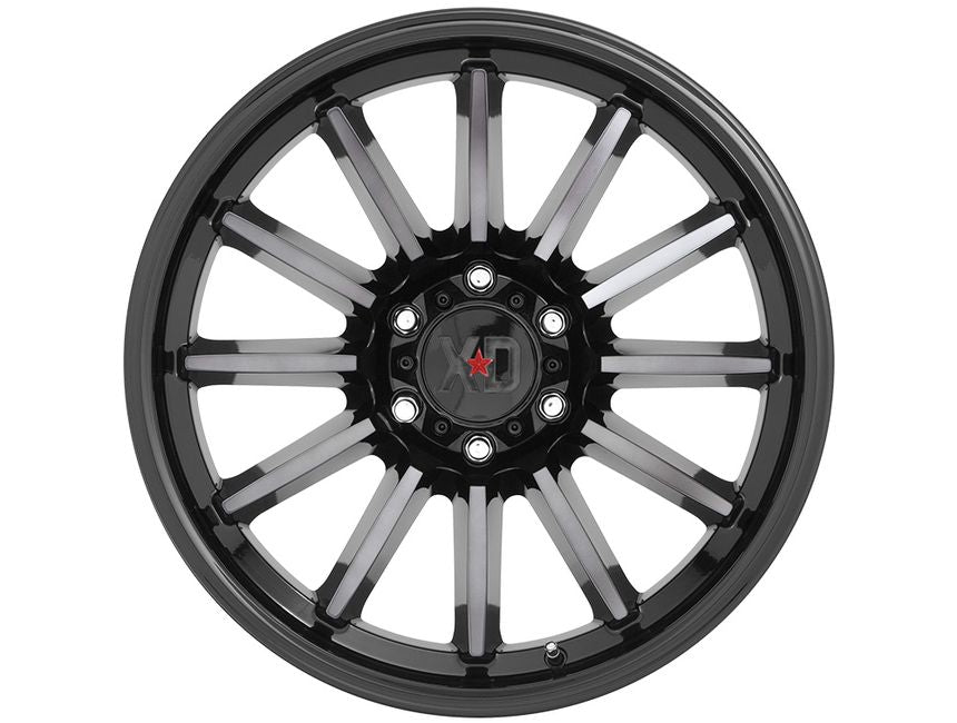 XD XD855 20X10 6X135 G-BLK MACH GTCC -18MM