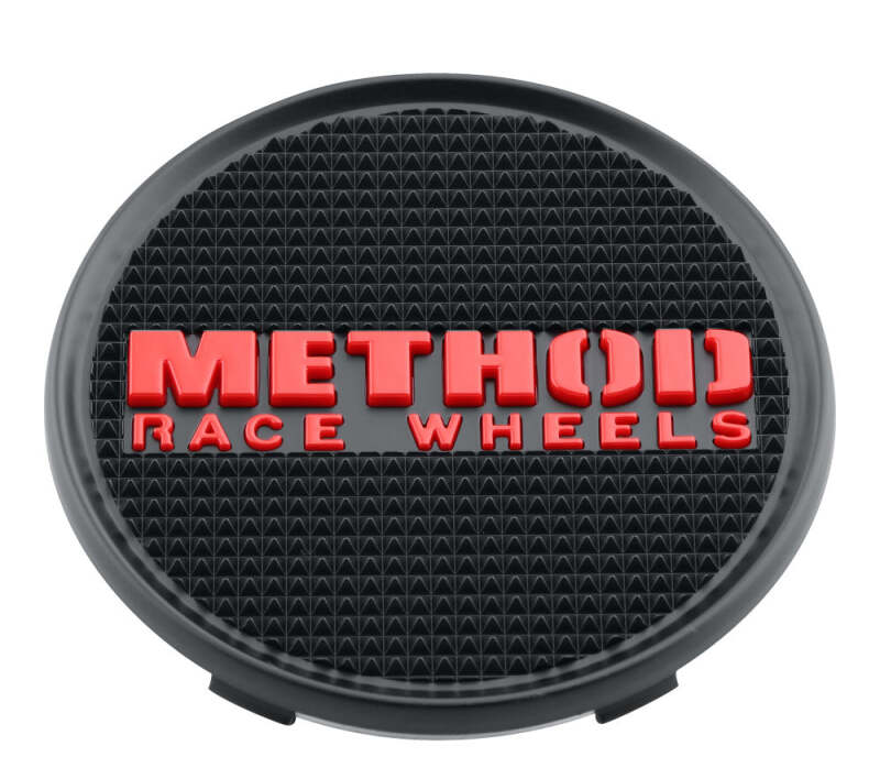 Method T080 Center Cap - 107mm CB - Snap In - Red Logo